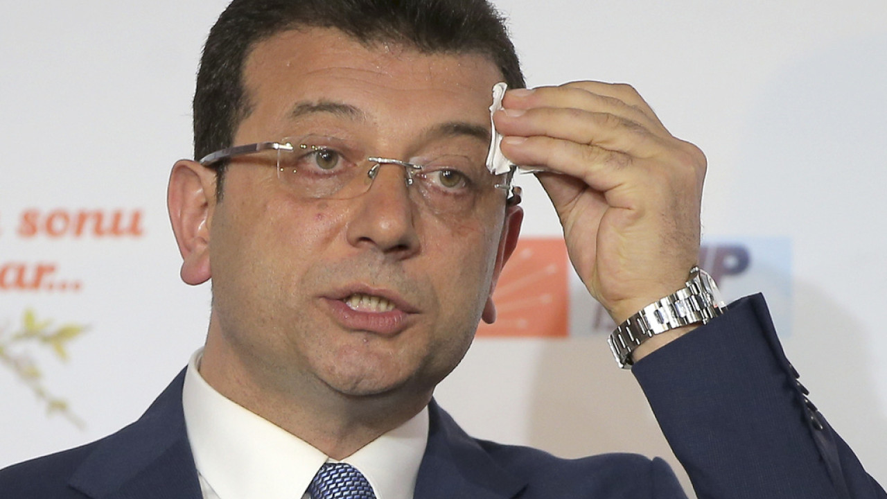 Ιμάμογλου: Στο δικαστήριο για «απόπειρα εκφοβισμού» του εισαγγελέα Κωνσταντινούπολης Ιμάμογλου: Στο δικαστήριο για «απόπειρα εκφοβισμού» του εισαγγελέα Κωνσταντινούπολης