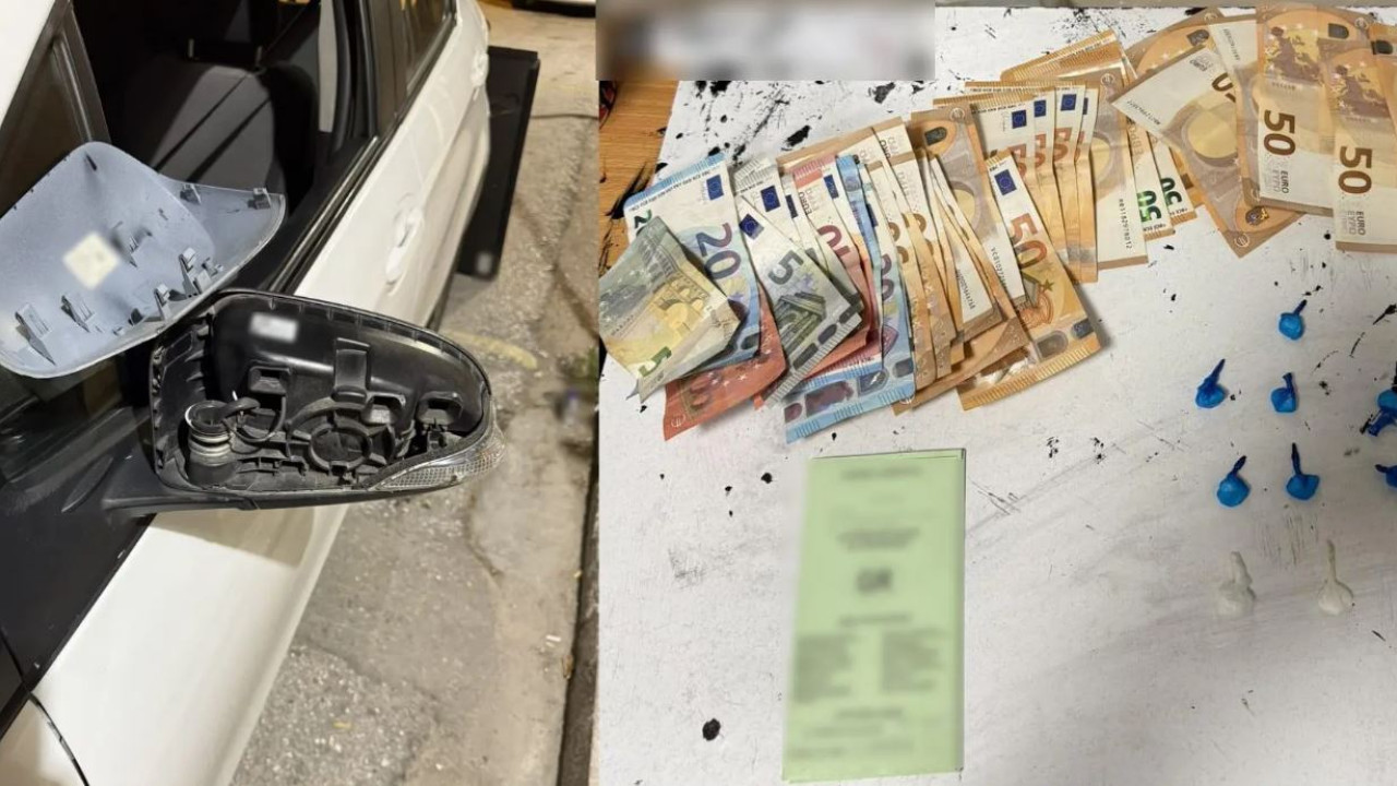 Καλλιθέα: Είχε κρύψει κοκαΐνη στον καθρέφτη αυτοκινήτου