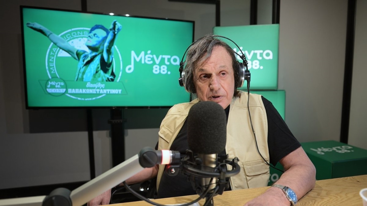 Ο Βασίλης Παπακωνσταντίνου γίνεται ραδιοφωνικός παραγωγός του Μέντα 88 την Κυριακή 15 Ιουνίου