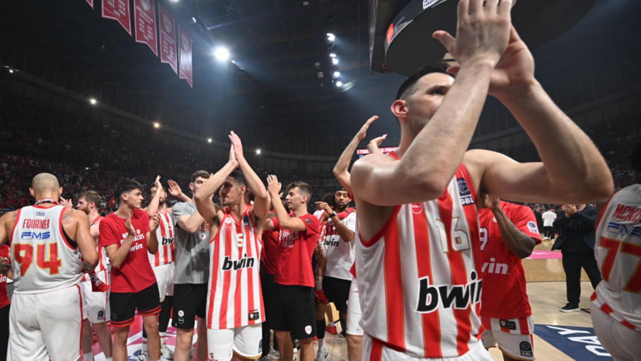 Μπάσκετ: Πρωταθλητής ο Ολυμπιακός, 85-71 τον Παναθηναϊκό στο 4ο Game Μπάσκετ: Πρωταθλητής ο Ολυμπιακός, 85-71 τον Παναθηναϊκό στο 4ο Game