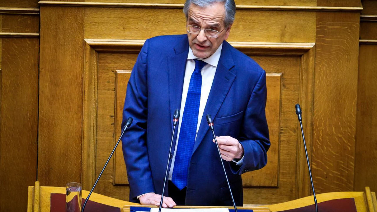 Σαμαράς στη δίκη Novartis: «Στημένη σκευωρία από έναν πολιτικό θίασο» Σαμαράς στη δίκη Novartis: «Στημένη σκευωρία από έναν πολιτικό θίασο»