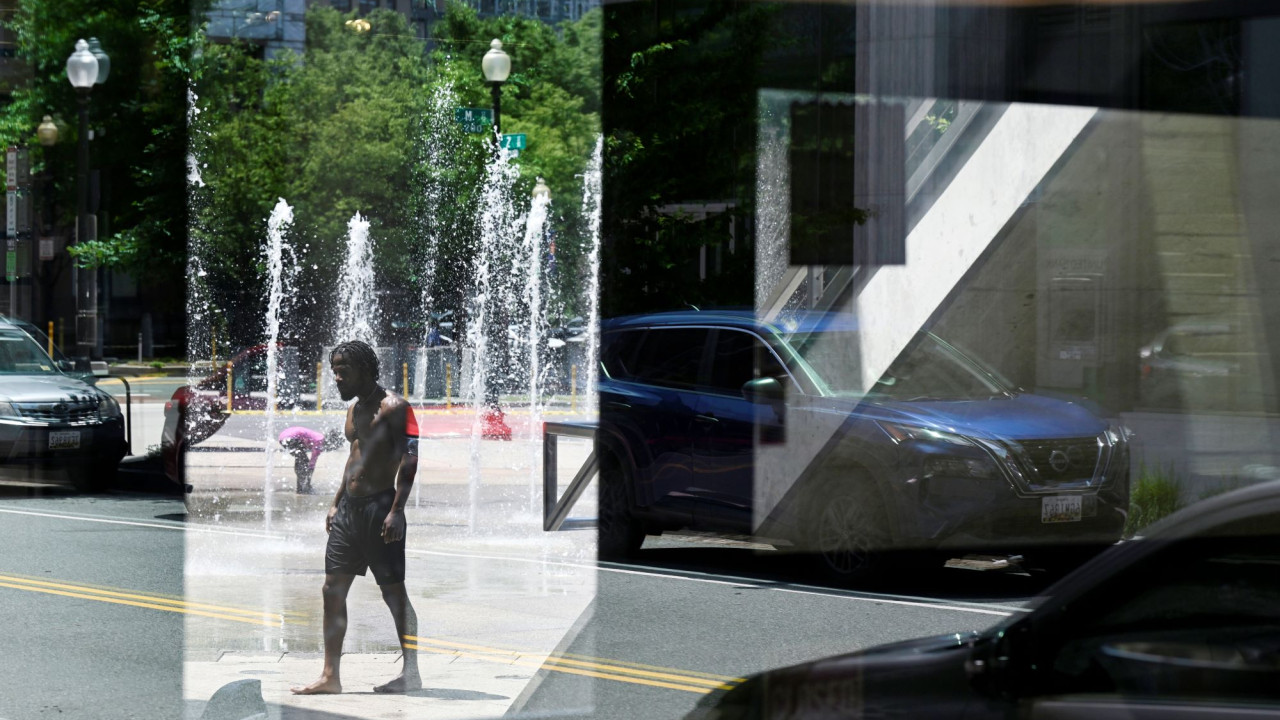 Σαρωτικές θερμοκρασίες κοντά στους 38 °C θα πλήξουν πόλεις από τη Βοστώνη έως την Ουάσινγκτον