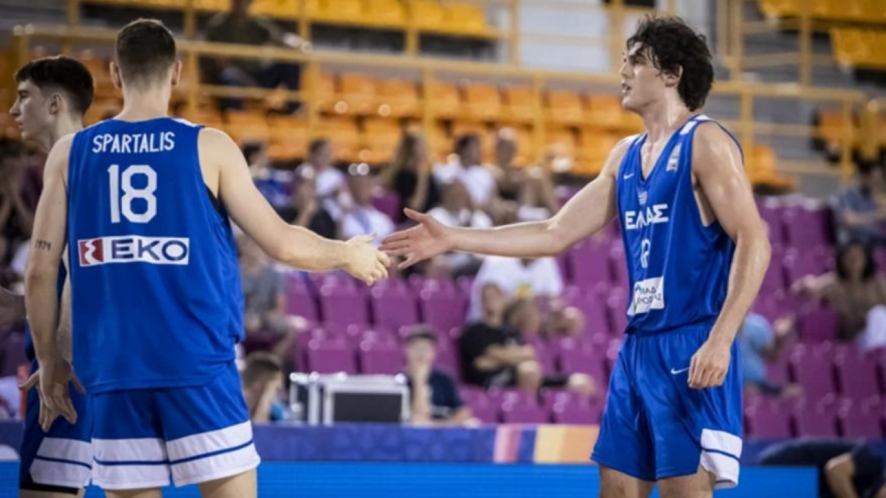 Eurobasket U20: Η Ελλάδα άνετα 82-60 τη Σλοβενία Eurobasket U20: Η Ελλάδα άνετα 82-60 τη Σλοβενία