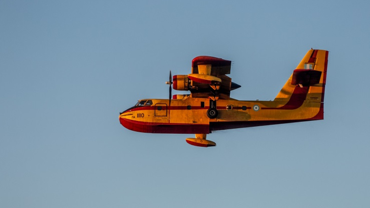 Ιταλία: Στέλνει στην Ελλάδα τα 2 Canadair για να βοηθήσουν στην κατάσβεση των πυρκαγιών