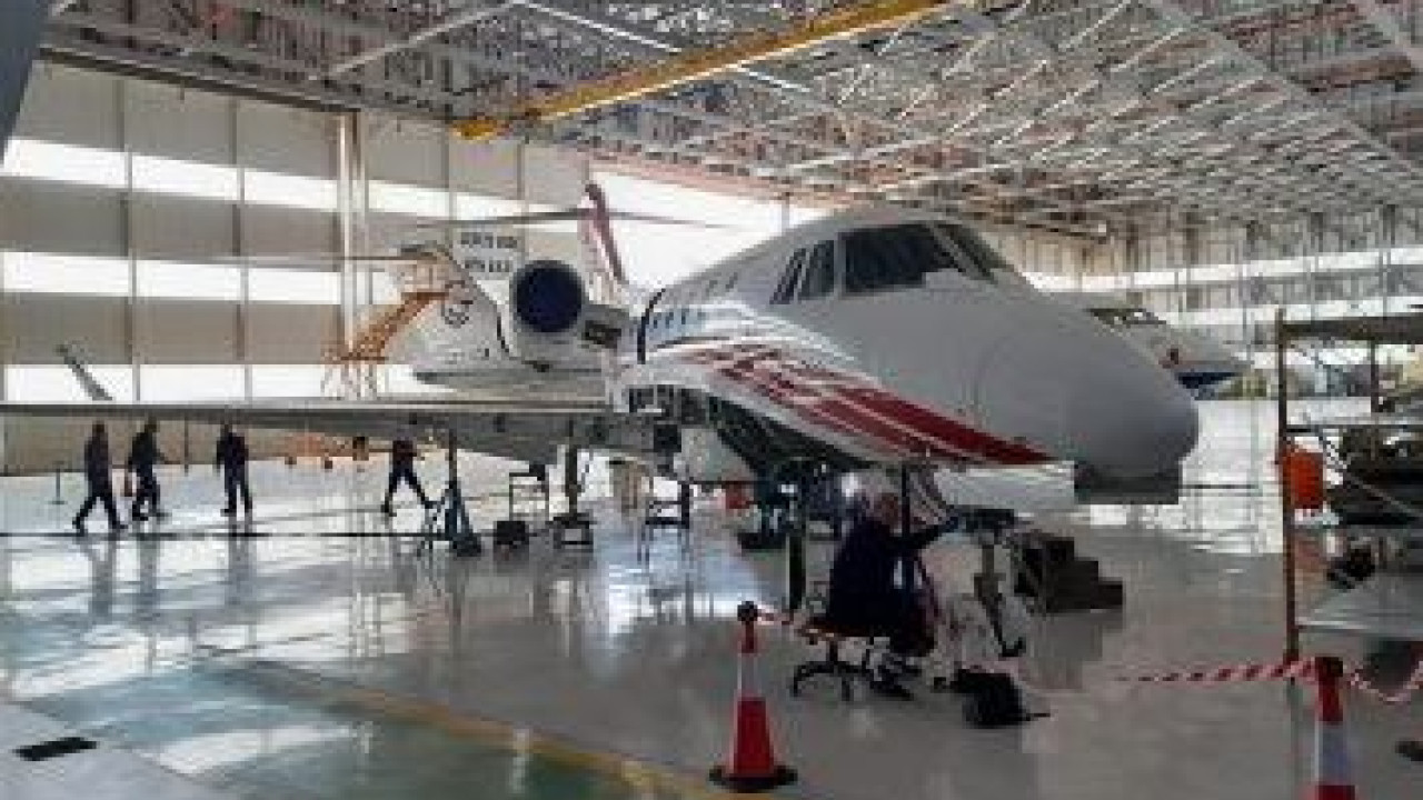 ΥΠΑ: Ολοκληρώθηκε η συντήρηση του Cessna C750 - Εργασίες στο σύστημα προσγείωσης μέχρι την καμπίνα (Εικόνες)