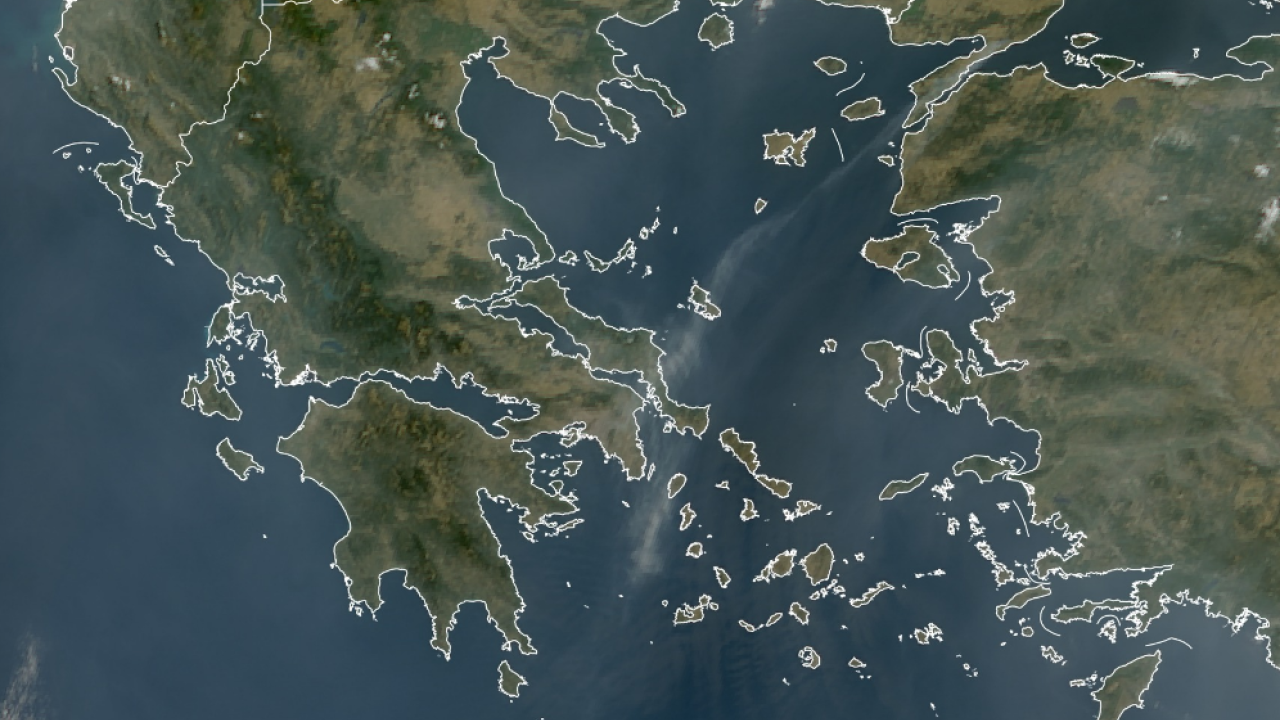 Μέχρι την Πεντέλη έφτασε ο καπνός από τις φωτιές στην Τουρκία - Δείτε εικόνες και βίντεο