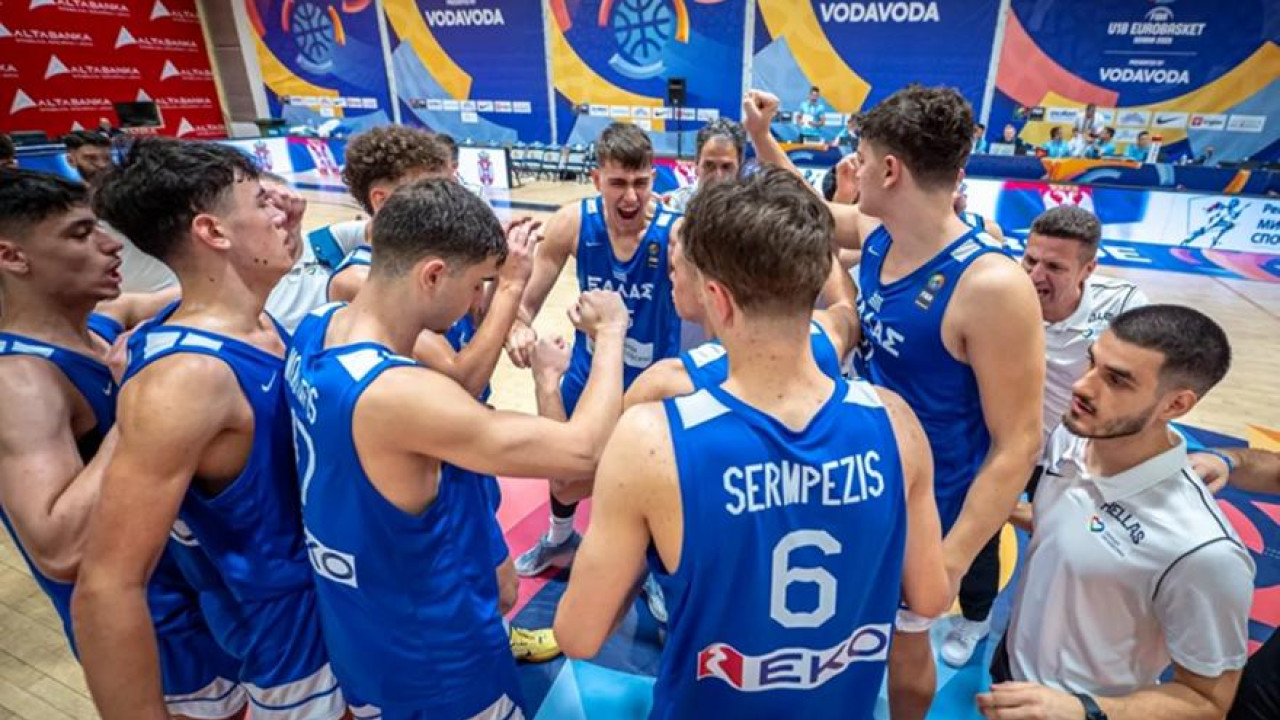 Εθνική Εφήβων: Ξέσπασμα και πρώτη νίκη στο Eurobasket U18