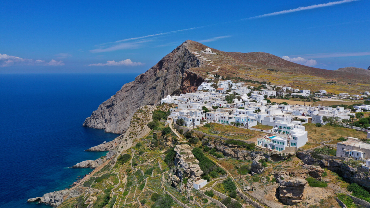Περιήγηση στη γραφική Χώρα της Φολεγάνδρου