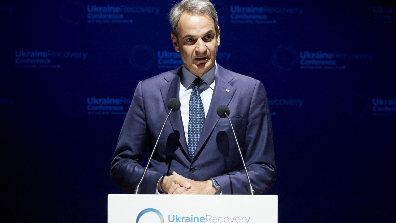 Μητσοτάκης: Η Ελλάδα έχει δεσμευτεί να στηρίξει την Ουκρανία