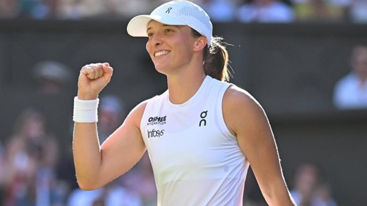 Wimbledon: «Βασίλισσα» η Σβιόντεκ, δεν έχασε ούτε game από την Ανισίμοβα Wimbledon: «Βασίλισσα» η Σβιόντεκ, δεν έχασε ούτε game από την Ανισίμοβα