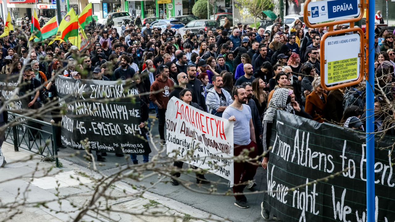 ΠΟΡΕΙΑ ΣΤΑ ΠΡΟΣΦΥΓΙΚΑ ΤΗΣ Λ. ΑΛΕΞΑΝΔΡΑΣ: «ΟΧΙ» ΣΤΑ ΣΧΕΔΙΑ ΑΝΑΠΛΑΣΗΣ ΚΑΙ ΕΚΚΕΝΩΣΗΣ - ΒΙΝΤΕΟ
