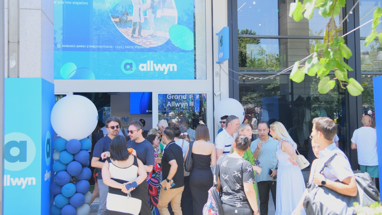 Το ολοήμερο party της Allwyn στα εγκαίνια του νέου καταστήμα