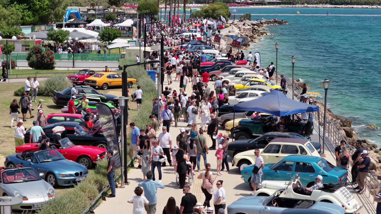 Alimos Classic Car Sunday: Με… επικό μέγεθος ίππων και ρεκόρ επισκεπτών