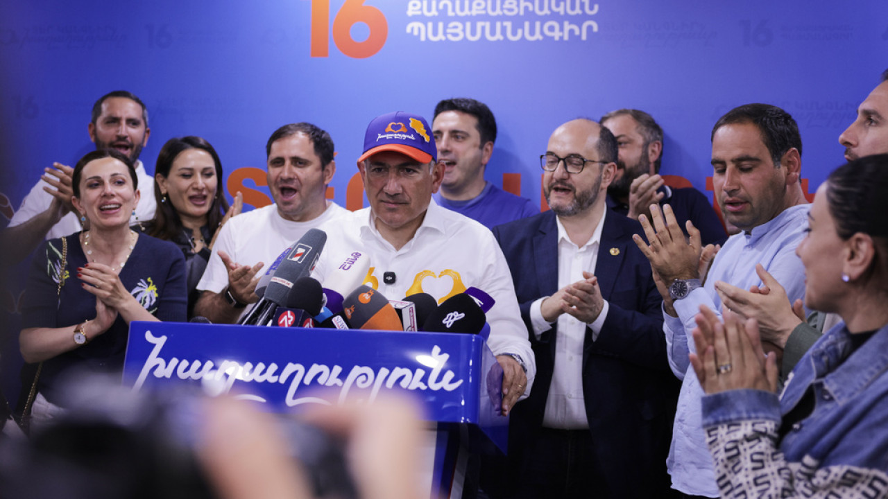 Αρμενία: «Ιστορική νίκη» για το φιλοευρωπαϊκό κόμμα του Πασι
