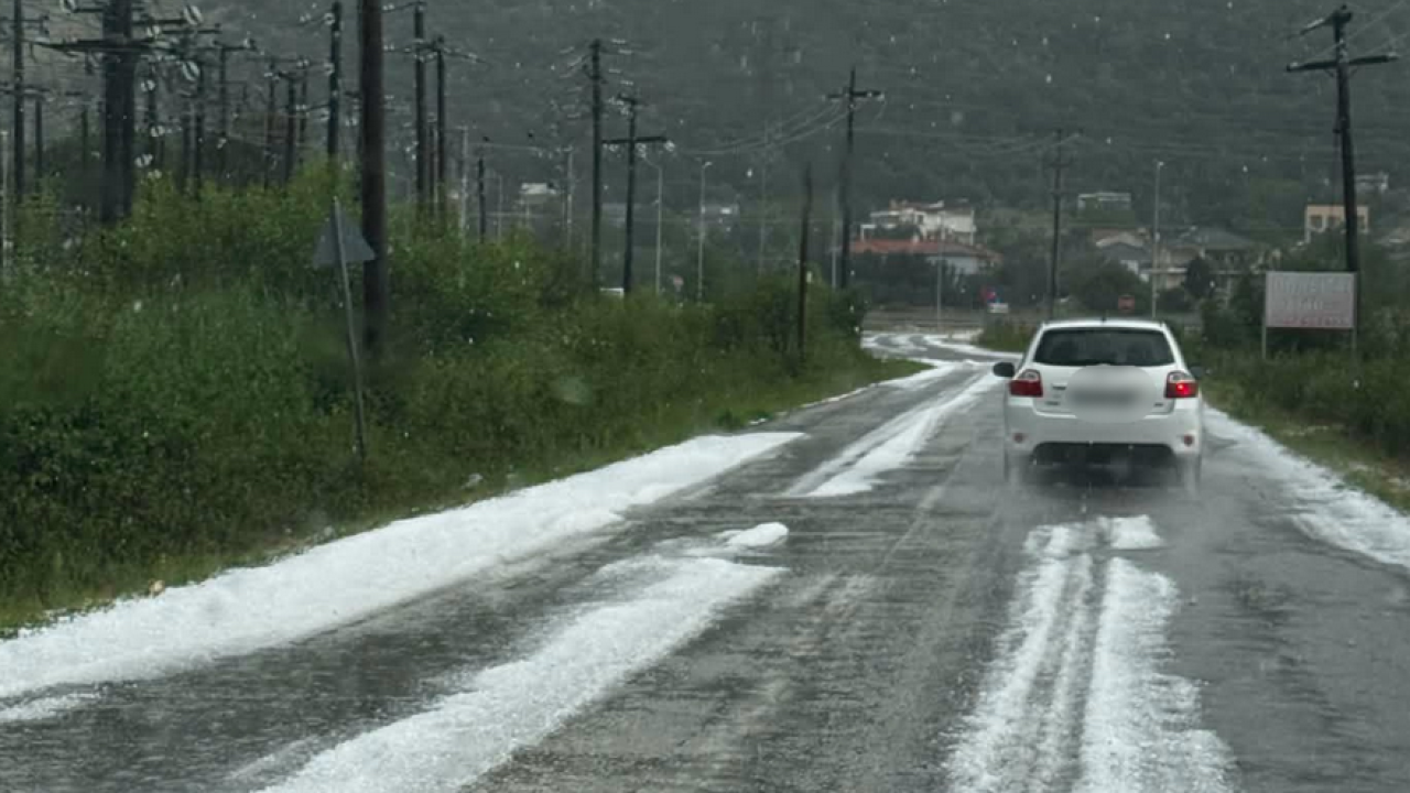 Το... έστρωσε στα Γιάννενα: Καλοκαιρινό μπουρίνι μ