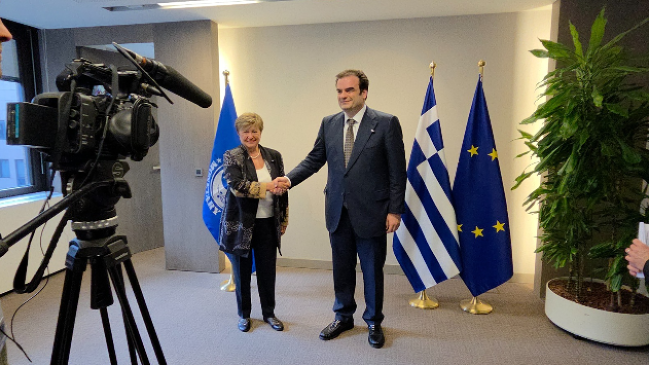 Συνάντηση Πιερρακάκη-Γκεοργκίεβα: «Η Ελλάδα συγκαταλέγεται σ