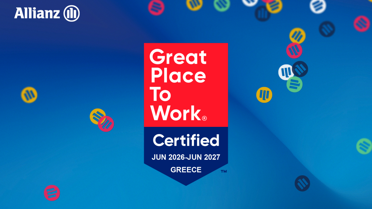 &Eta; Allianz &alpha;&nu;&alpha;&nu;&epsilon;ώ&nu;&epsilon;&iota; &tau;&eta;&nu; &pi;&iota;&sigma;&tau;&omicron;&pi;&omicron;ί&eta;&sigma;ή &tau;&eta;&sigmaf; &omega;&sigmaf; Great Place To Work&reg; &gamma;&iota;&alpha; &tau;&omicron; 2026