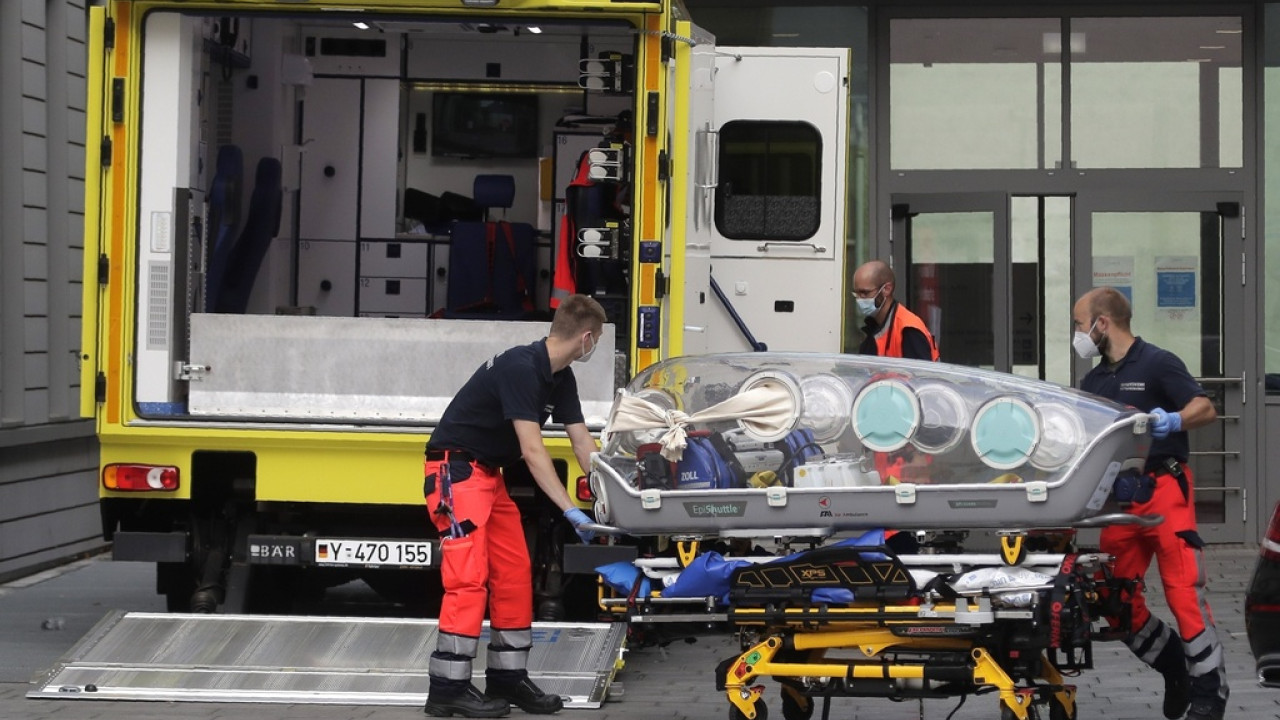 &Pi;&upsilon;&rho;&kappa;&alpha;&gamma;&iota;ά &sigma;&epsilon; &nu;&omicron;&sigma;&omicron;&kappa;&omicron;&mu;&epsilon;ί&omicron; &sigma;&tau;&eta; &Gamma;&epsilon;&rho;&mu;&alpha;&nu;ί&alpha;: &Tau;&omicron;&upsilon;&lambda;ά&chi;&iota;&sigma;&tau;&omicron;&nu; 34 &tau;&rho;&alpha;&upsilon;&mu;&alpha;&tau;ί&epsilon;&sigmaf;