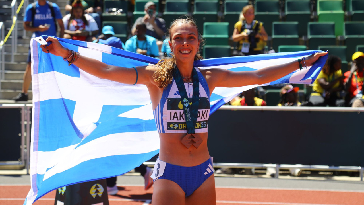 Απίθανη Ιακωβάκη, κατέκτησε το χάλκινο μετάλλιο στο Παγκόσμιο U20 με νέο πανελλήνιο ρεκόρ