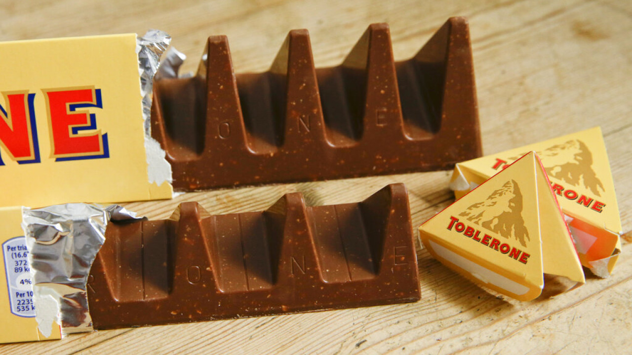 Στα δικαστήρια η Toblerone με μικρή βρετανική εταιρεία σοκολάτας για το... σχήμα