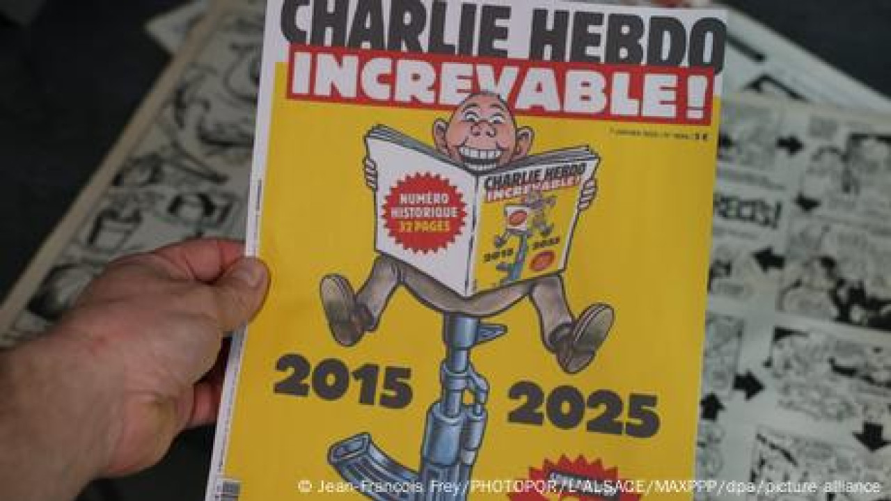 Charlie Hebdo: «Παραμένουμε απτόητοι» Charlie Hebdo: «Παραμένουμε απτόητοι»
