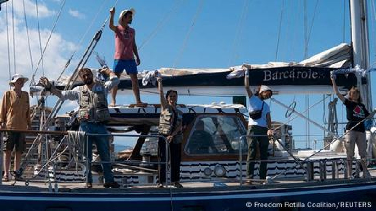 Ισραήλ: Οκτώ ακτιβιστές του Madleen στη φυλακή
