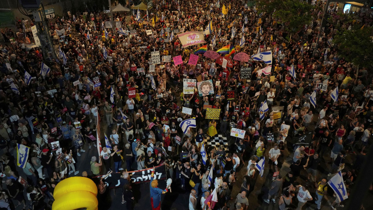 Ισραήλ: Διαδήλωση για την απελευθέρωση των ομήρων από τη Γάζα Ισραήλ: Διαδήλωση για την απελευθέρωση των ομήρων από τη Γάζα