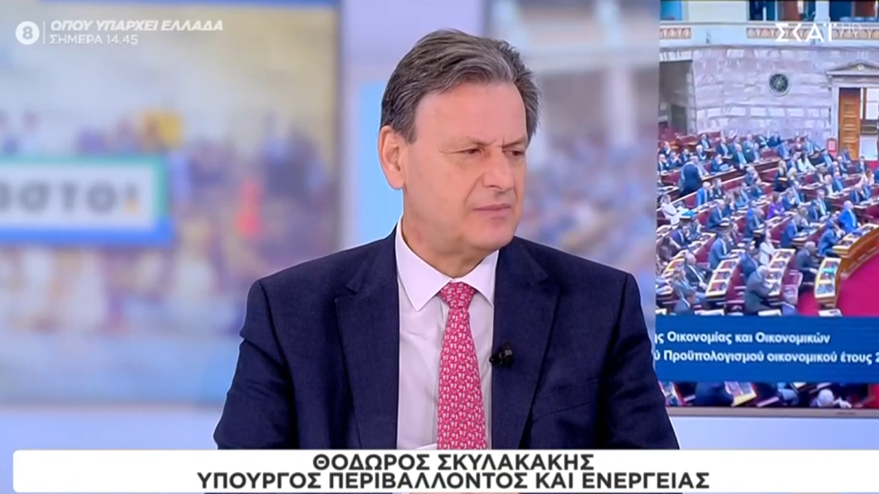 Σκυλακάκης στον ΣΚΑΪ: Αν δεν τελειώσουμε με τη νέα αυθαιρεσία, δεν θα έχουμε ποτέ πολεοδομική πολιτική