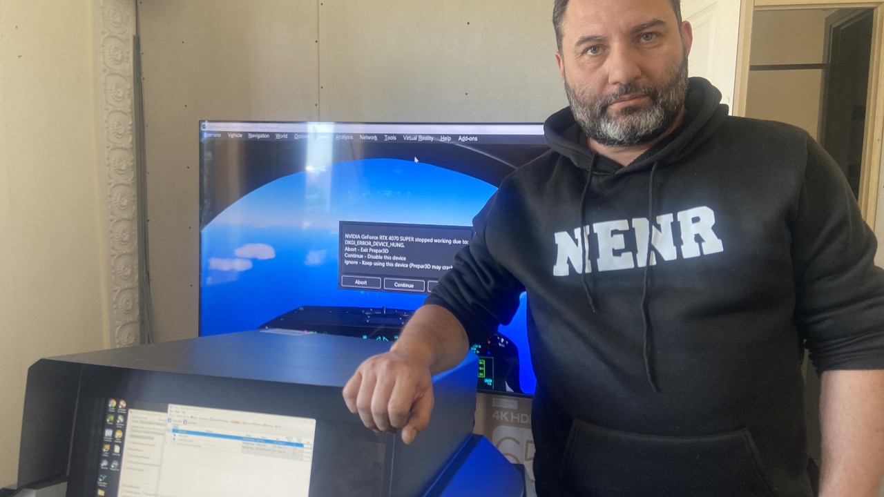 Προσομοιωτής F-35 … made in Crete