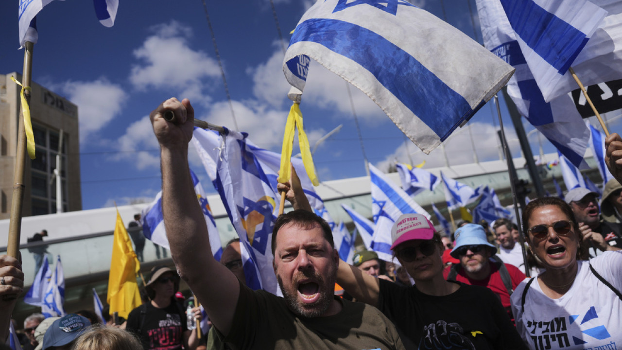 Ισραήλ: Μεγάλη διαδήλωση κατά του Νετανιάχου στην Ιερουσαλήμ