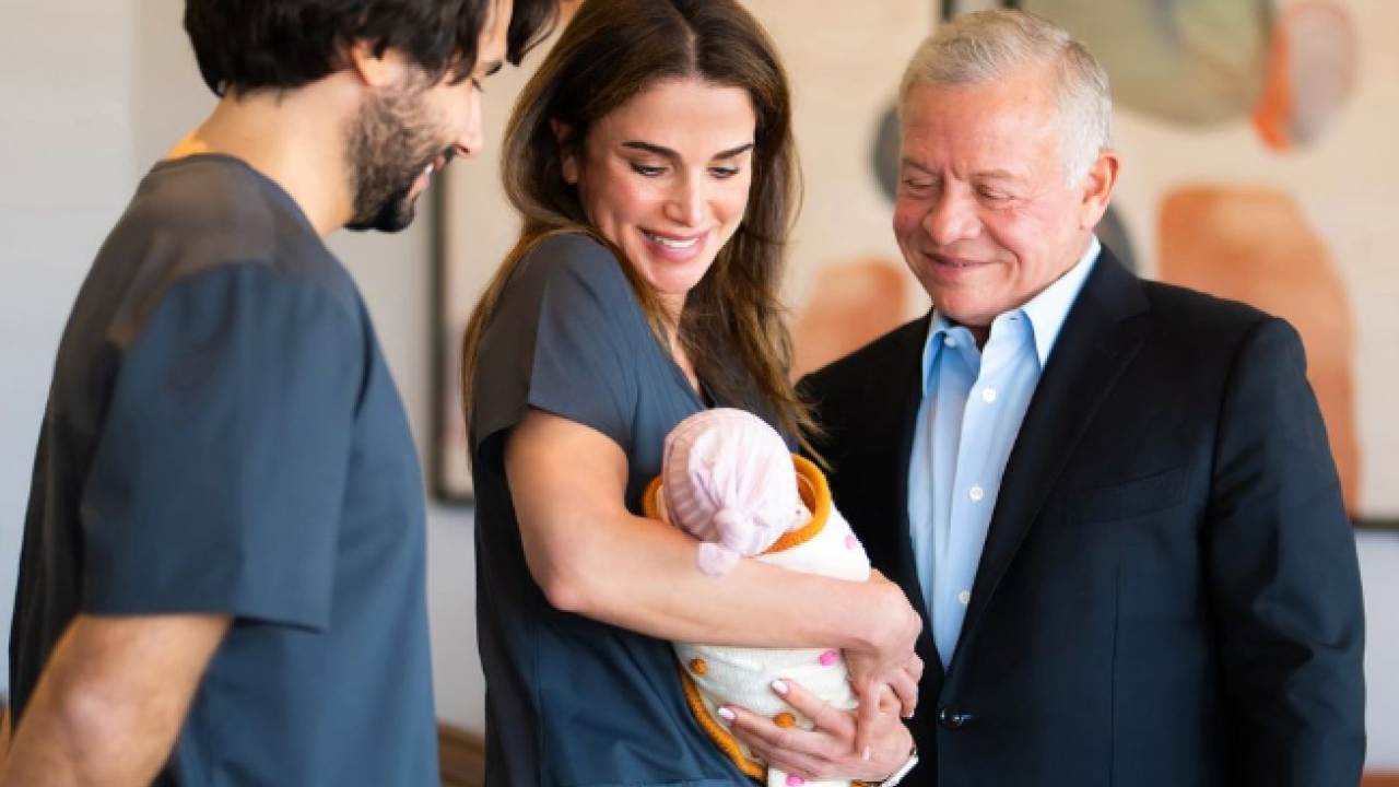 Η βασίλισσα της Ιορδανίας, Ράνια, έγινε ξανά γιαγιά