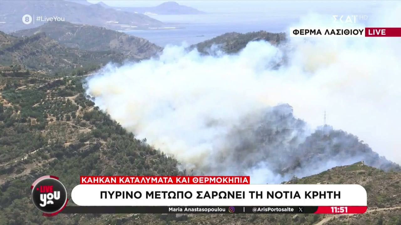 Ηράκλειο: Παραμένει πολύ υψηλός ο κίνδυνος πυρκαγιάς στην Κρήτη και για αύριο Ηράκλειο: Παραμένει πολύ υψηλός ο κίνδυνος πυρκαγιάς στην Κρήτη και για αύριο