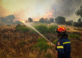 Ελλάδα: 65 πυρκαγιές το τελευταίο 24ωρο σε όλη τη χώρα