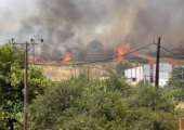 Φωτιά στο Δερβένι