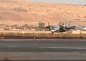 Βεγγάζη: Antonov An-32 με ρωσικό πλήρωμα προσγειώθηκε χωρίς τον έναν τροχό
