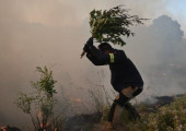 Δύο συλλήψεις για τη μεγάλη φωτιά στον Μύτικα Βοιωτίας