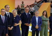 Γαλλία: Η οικονομία, το χρέος και οι συντάξεις στο πρώτο ντιμπέιτ των υποψηφίων για την προεδρία