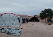 Ιεράπετρα: 160 μετανάστες σε σκηνές – Ακατάλληλες συνθήκες προσωρινής διαμονής