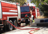 Ροδόπη: Πυρκαγιά στην περιοχή Αμπελάκια - Μήνυμα από το 112