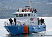 Βουλγαρικό πλοίο στη θάλασσα