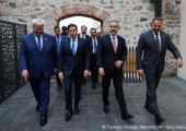 Ηγέτες σε διπλωματική διαπραγμάτευση