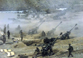 Indian army artillery guns