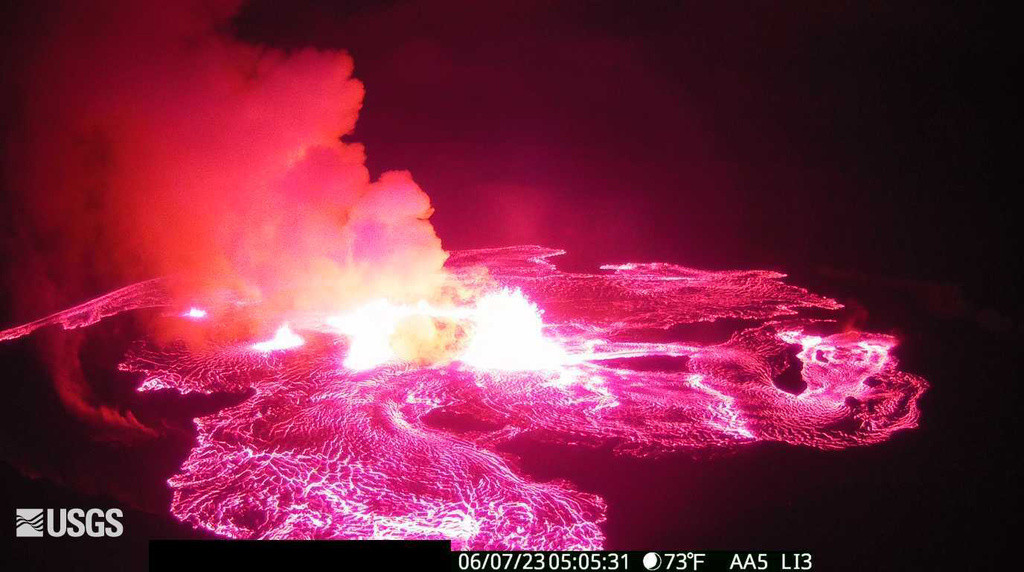 Hawaii’s Kilauea volcano