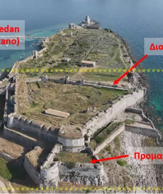 Έρχονται έργα προστασίας και αποκατάστασης για Κάστρο της Μεθώνης- Ολες οι παρεμβάσεις που θα γίνουν
