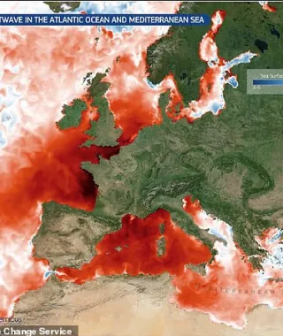 «Ελ Νίνιο»: Μεγάλες περιοχές του Ατλαντικού είναι έως και 5°C θερμότερες από το φυσιολογικό