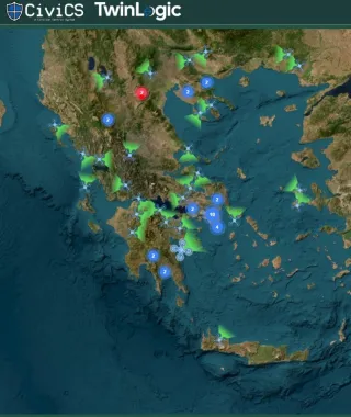 Drones και ελληνικό AI στην πρώτη γραμμή της πολιτικής προστασίας