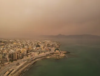 AtmoHub: Επεισόδιο μεταφοράς Σαχαριανής σκόνης - Δυτική και νότια Ελλάδα θα επηρεαστούν περισσότερο