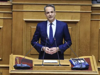 Τηλεφωνική επικοινωνία Κυριάκου Μητσοτάκη - Μαχμούντ Αμπάς