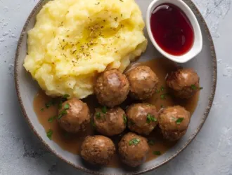Σουηδικά κεφτεδάκια (Köttbullar)