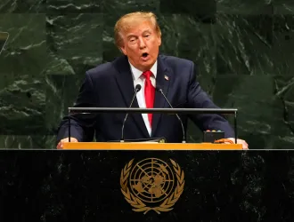 Trump warns Iran of destruction or deal, rejects global AI regulation at U.N.